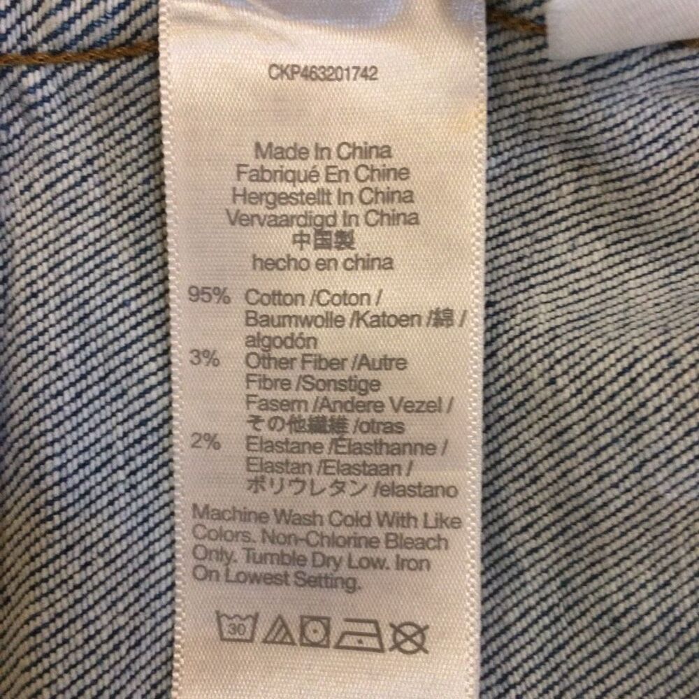 Madewell stovepipe jeans medium wash 32 - Picture 10 of 11